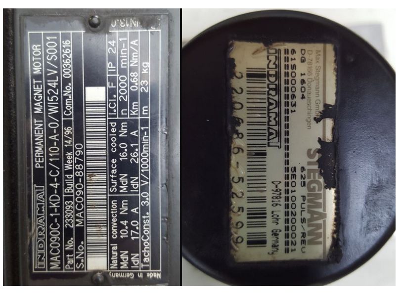 MAC090C-1-KD-4-C/110-A-0/WI524LV/S001 - not available, only repair 