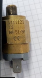  Pressure switch 1-10 bar NBR 42V NO Faston G1/8 - SUCO 