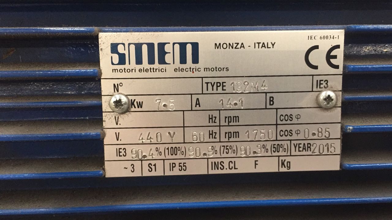 T3A132M 4POLES ( WITH FEET ) 