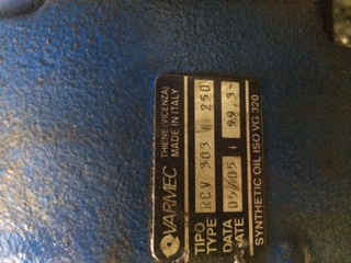 RCV 303 F 250 