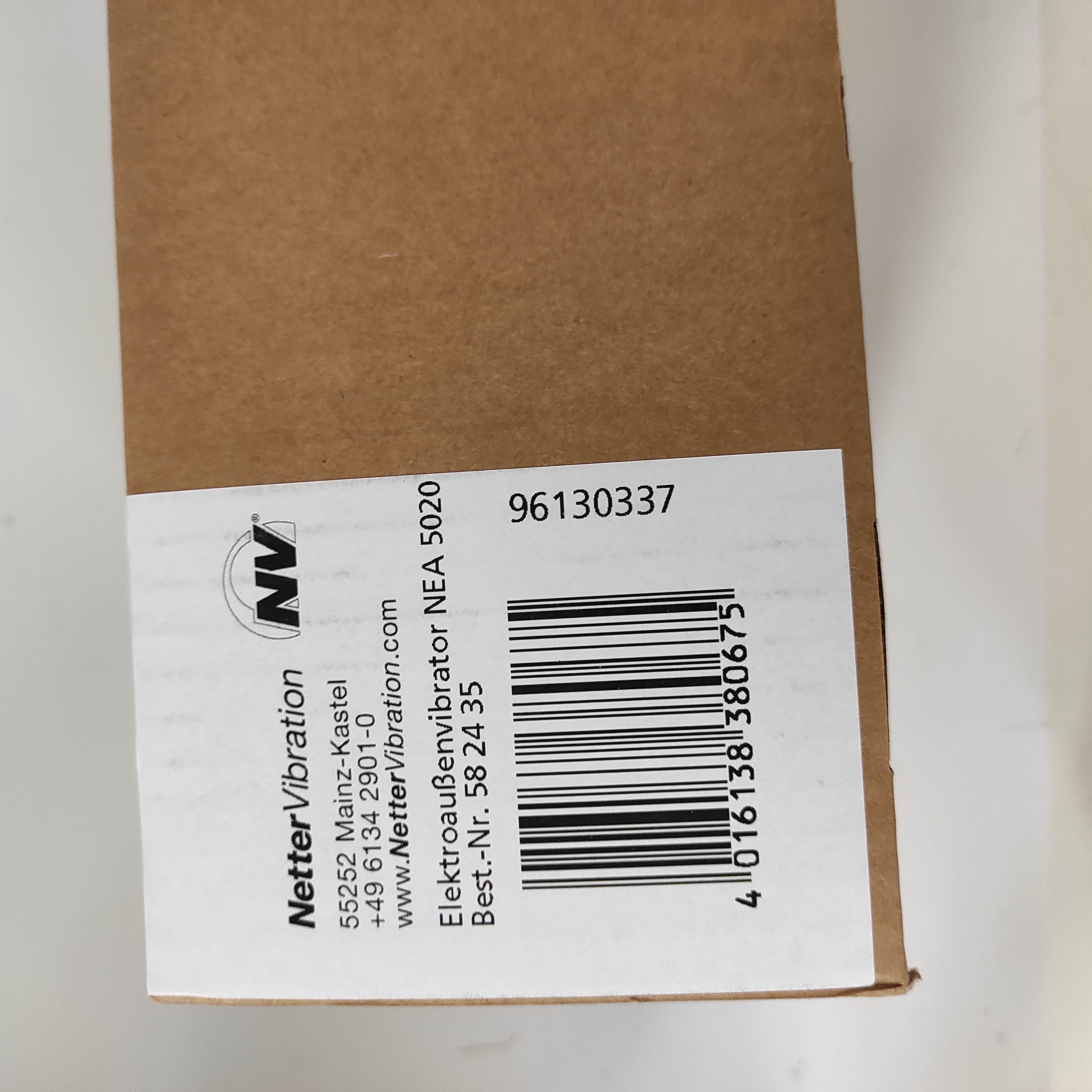 P/N: 03101000, Type: NEA 5020 03101000
