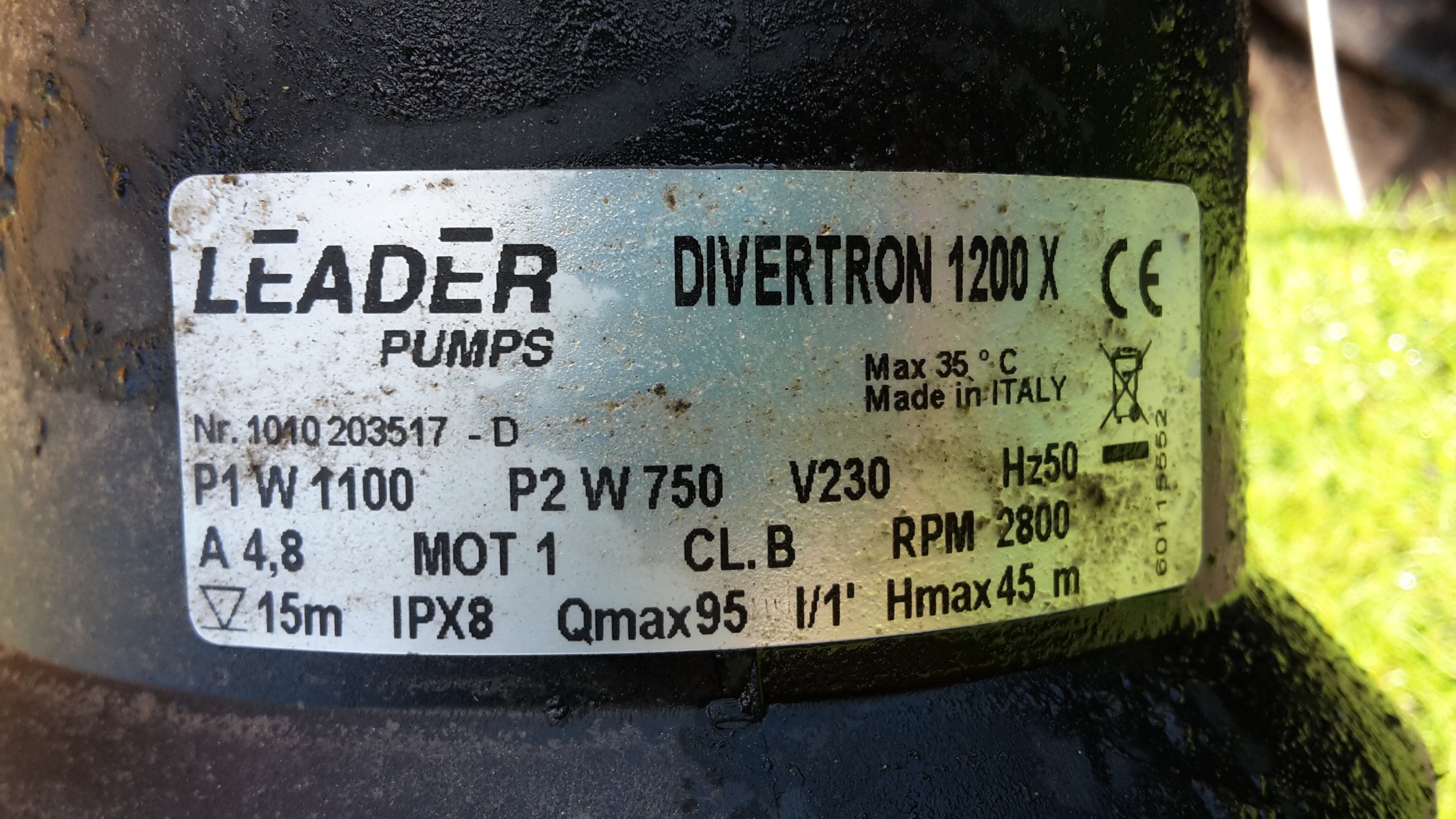 Power cable DIVERTRON 