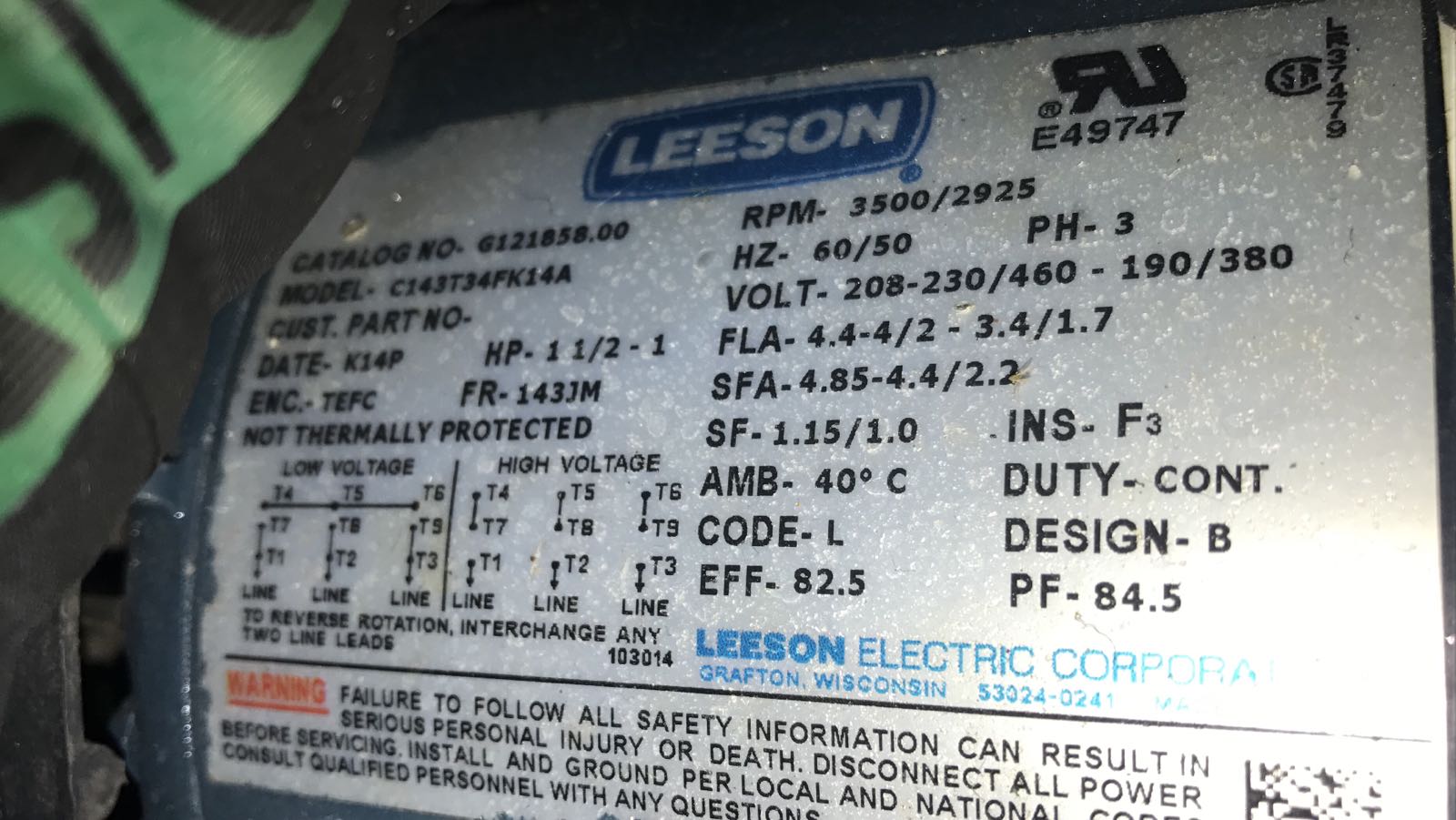 C143T34FK14A (obsolete) - replaced by 122085.00 