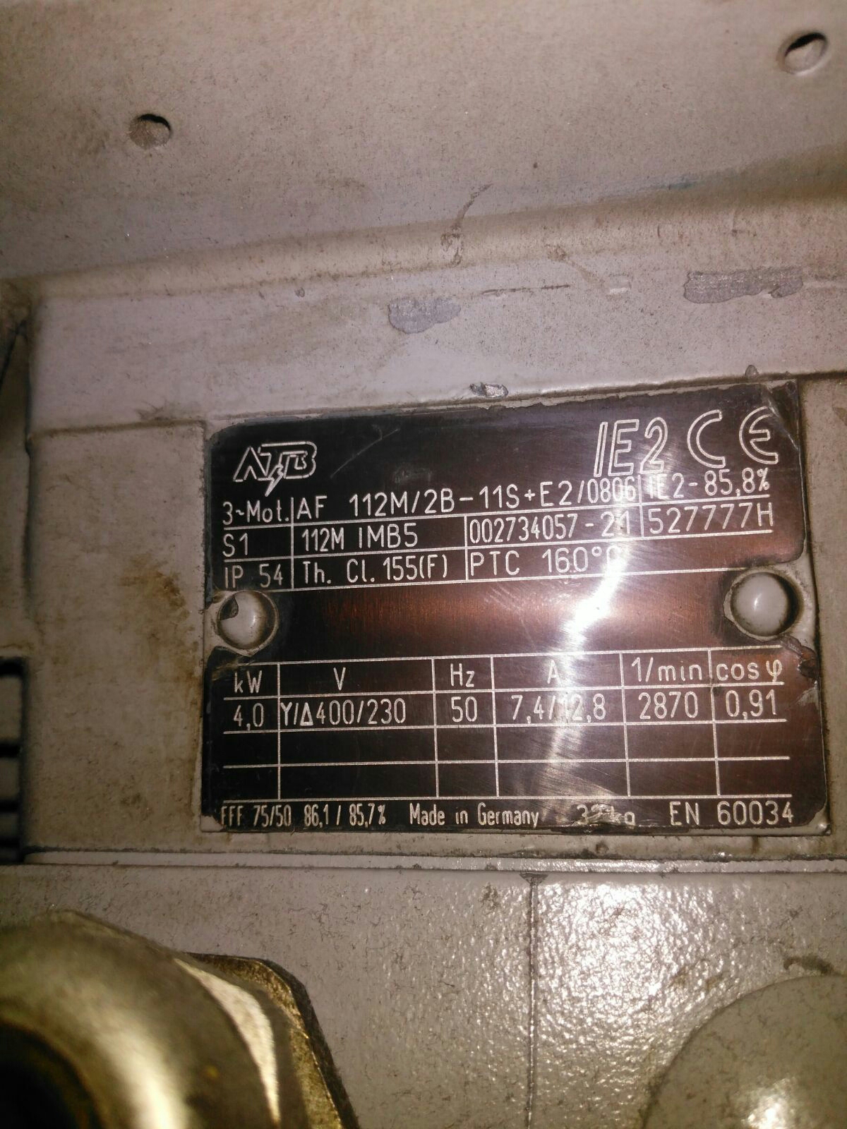 AF 112M/2B-11S+E2/0806 OEM 