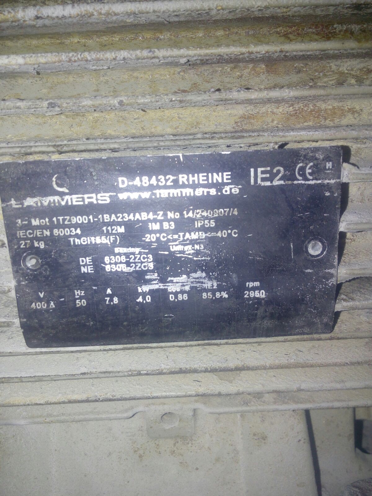 Front cover for 1TZ9001-1BA23-4AB4-Z 