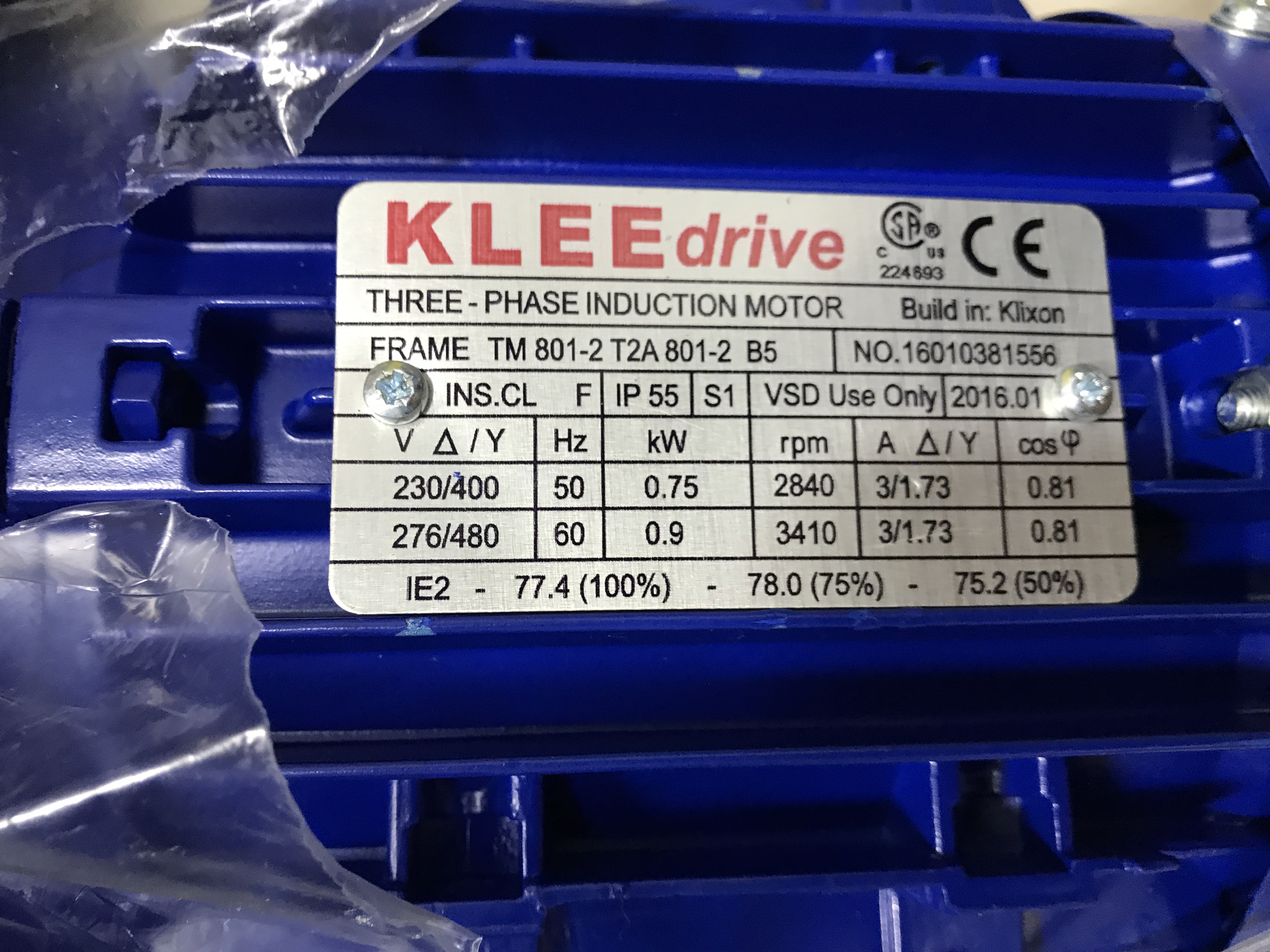 TM 801-2 T2A 801-2 B5  similar motor MS2 8024 