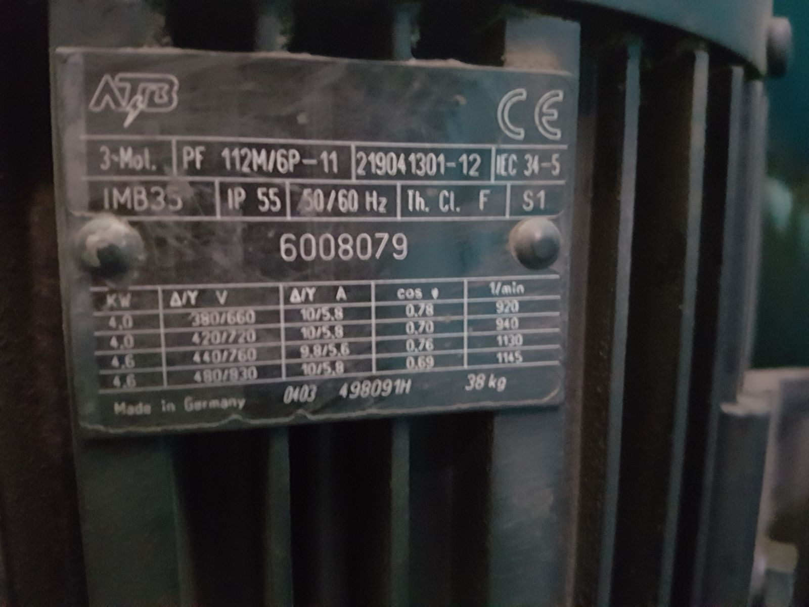 PF 112M/6P-11 (OEM) 