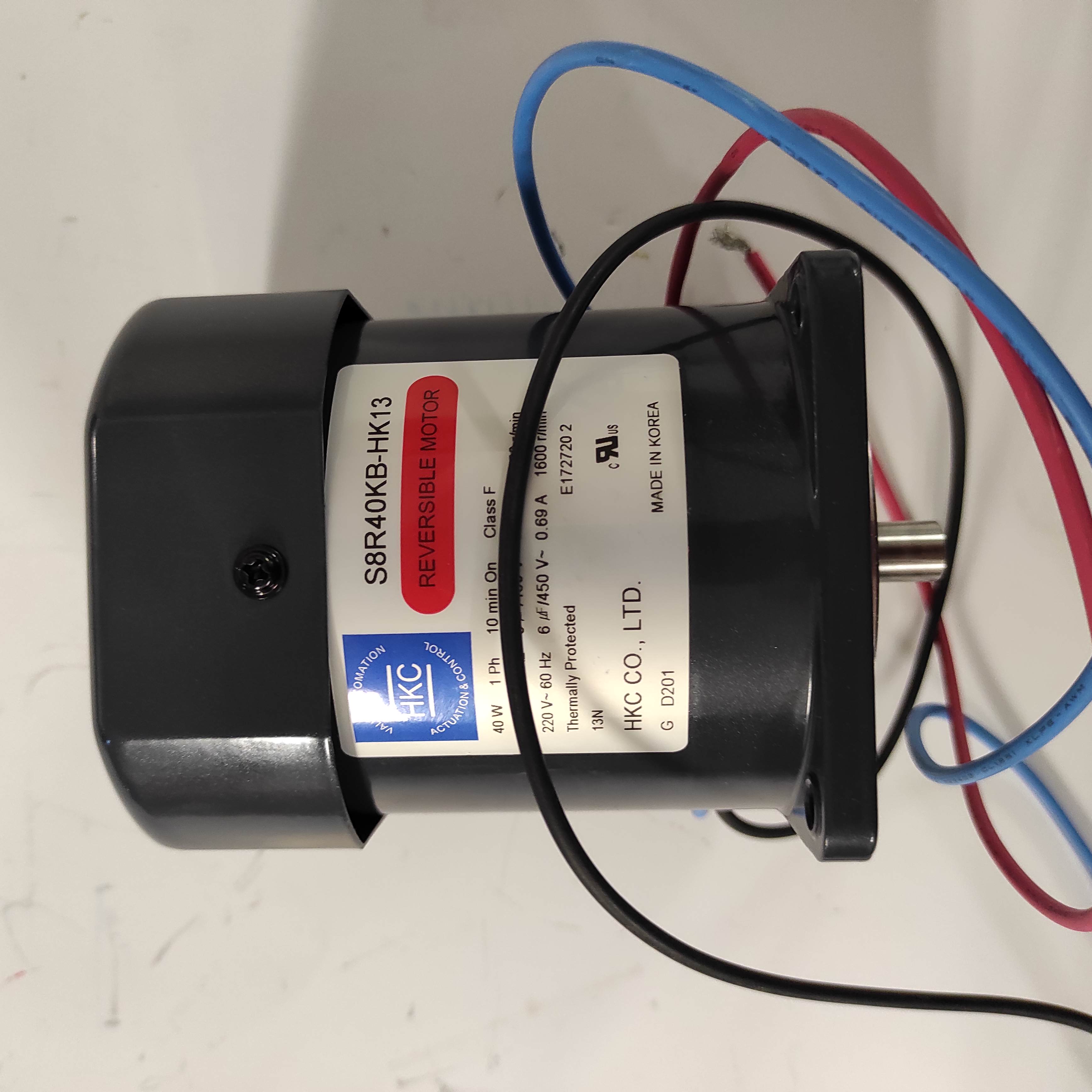 240V AC Motor to suit HKC HQ015