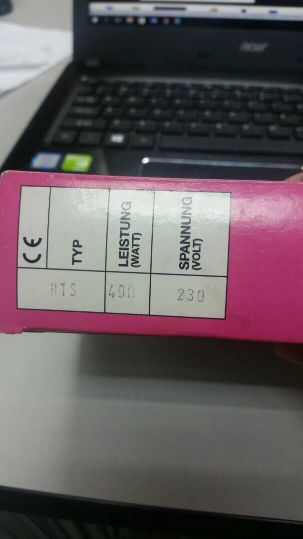 HTS 400 W 230 V