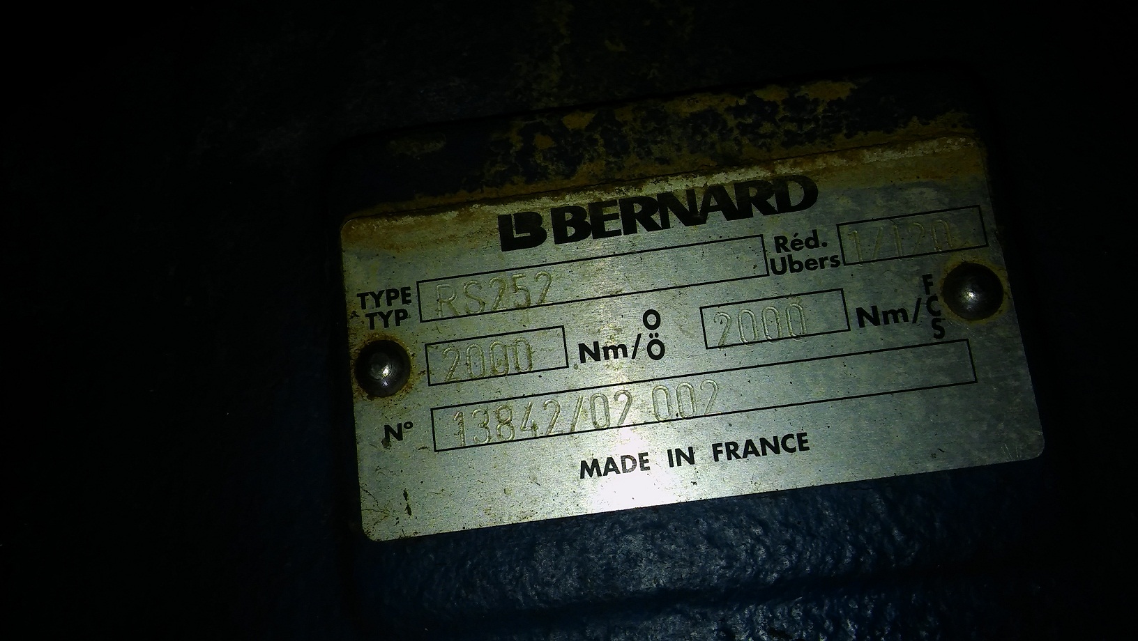 RS252 No. 13842/02.002 included in SQ250 