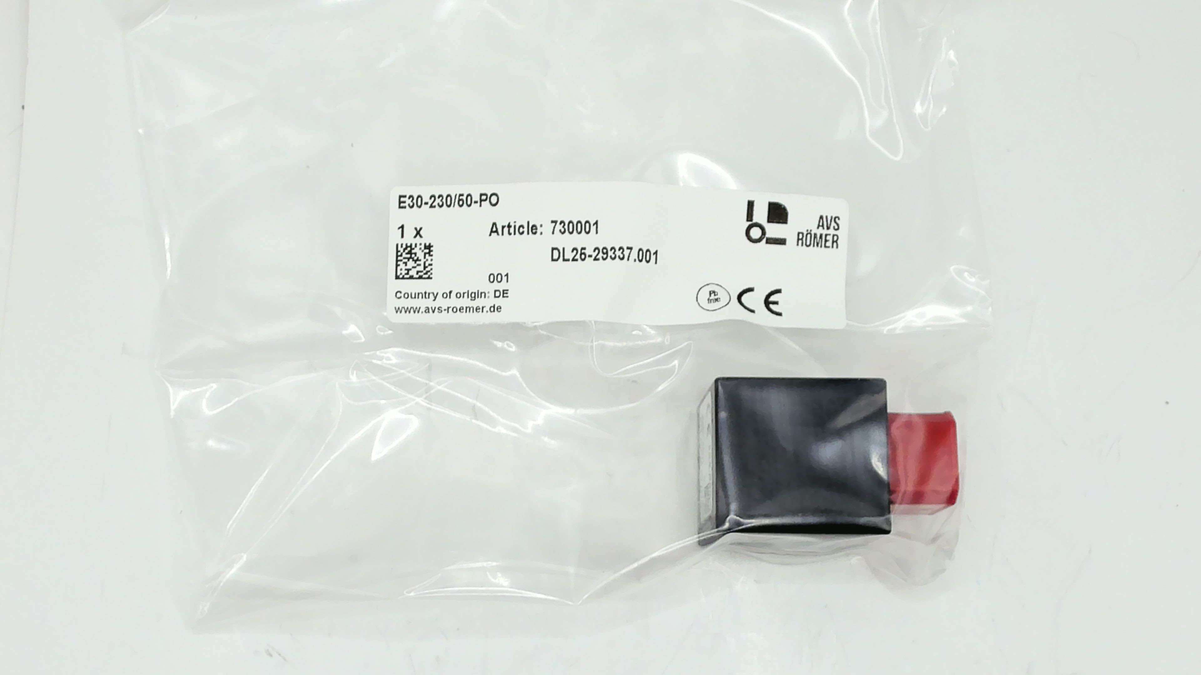 Nr.: 730001 Type: E30-230/50-PO