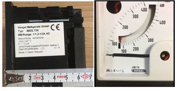 BIEQ72K Bimetall-Dreheiseninstrument AC (674.124.1000) 