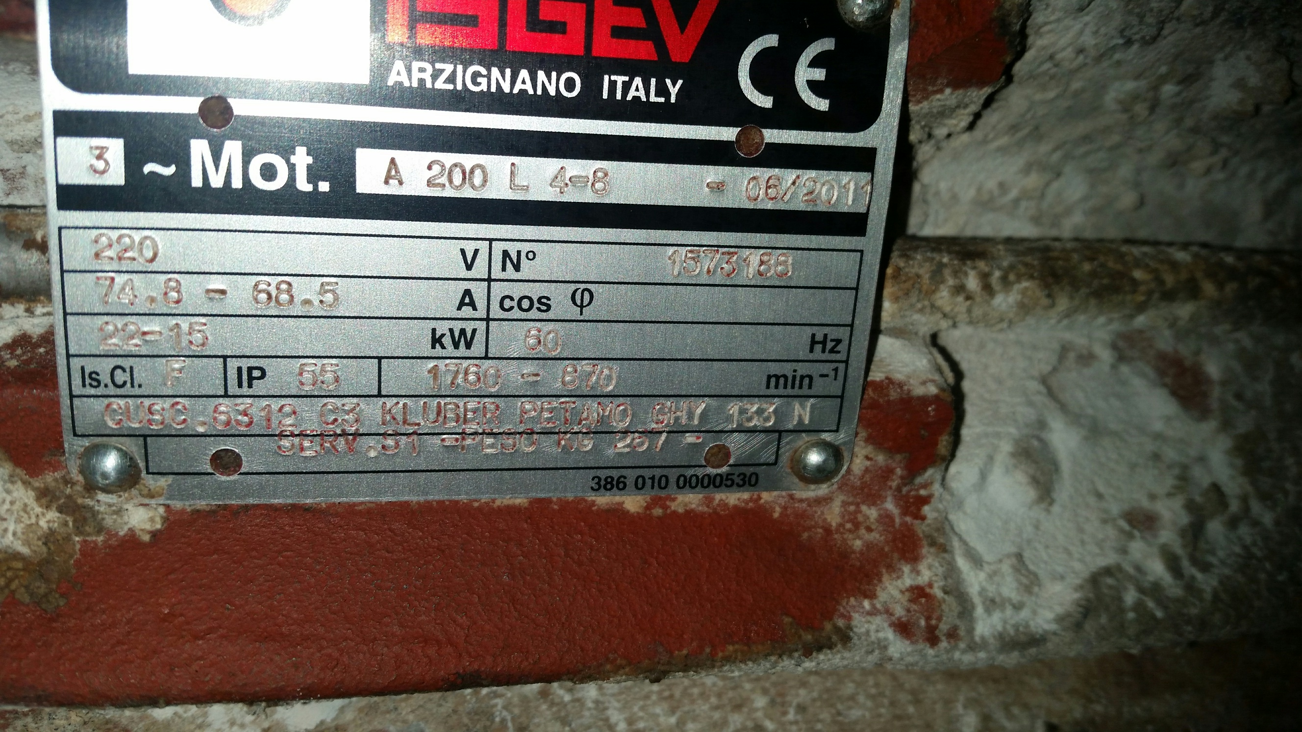 A 200 L 4-8 ( OEM for MIXER Srl  ) 