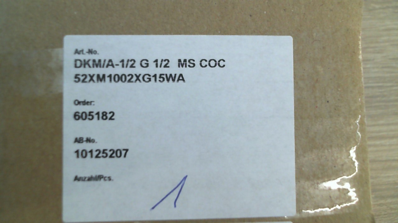 DKM/A-1/2 G 1/2"