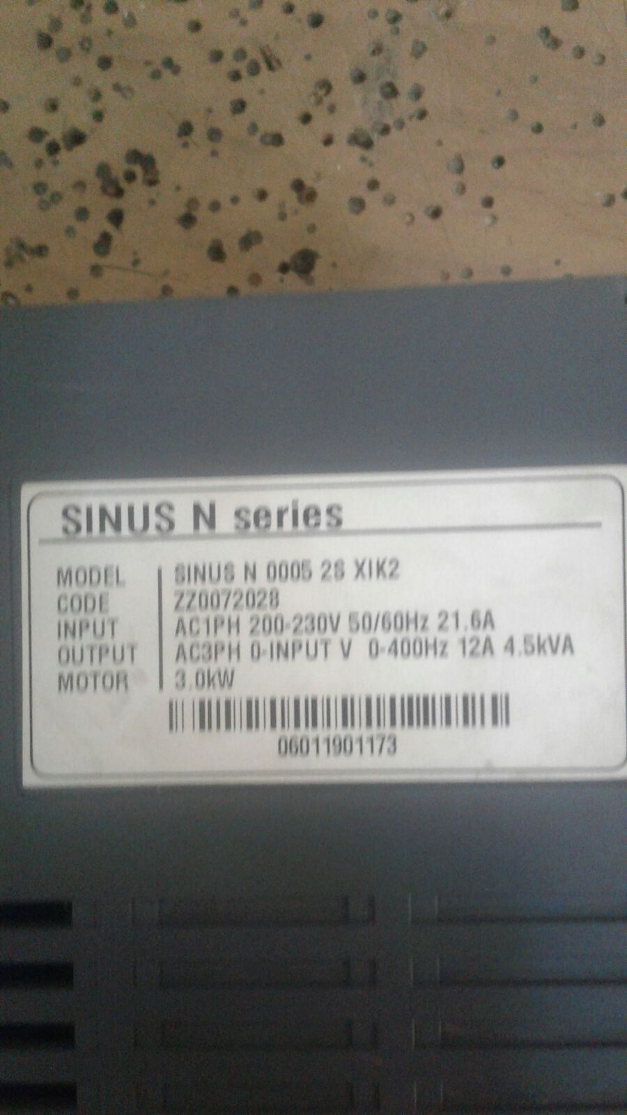 SINUS N 0005 2S XIK2