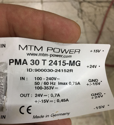 Art. Nr. 100432 , type PMA30 T2415-MG  (OEM*) 