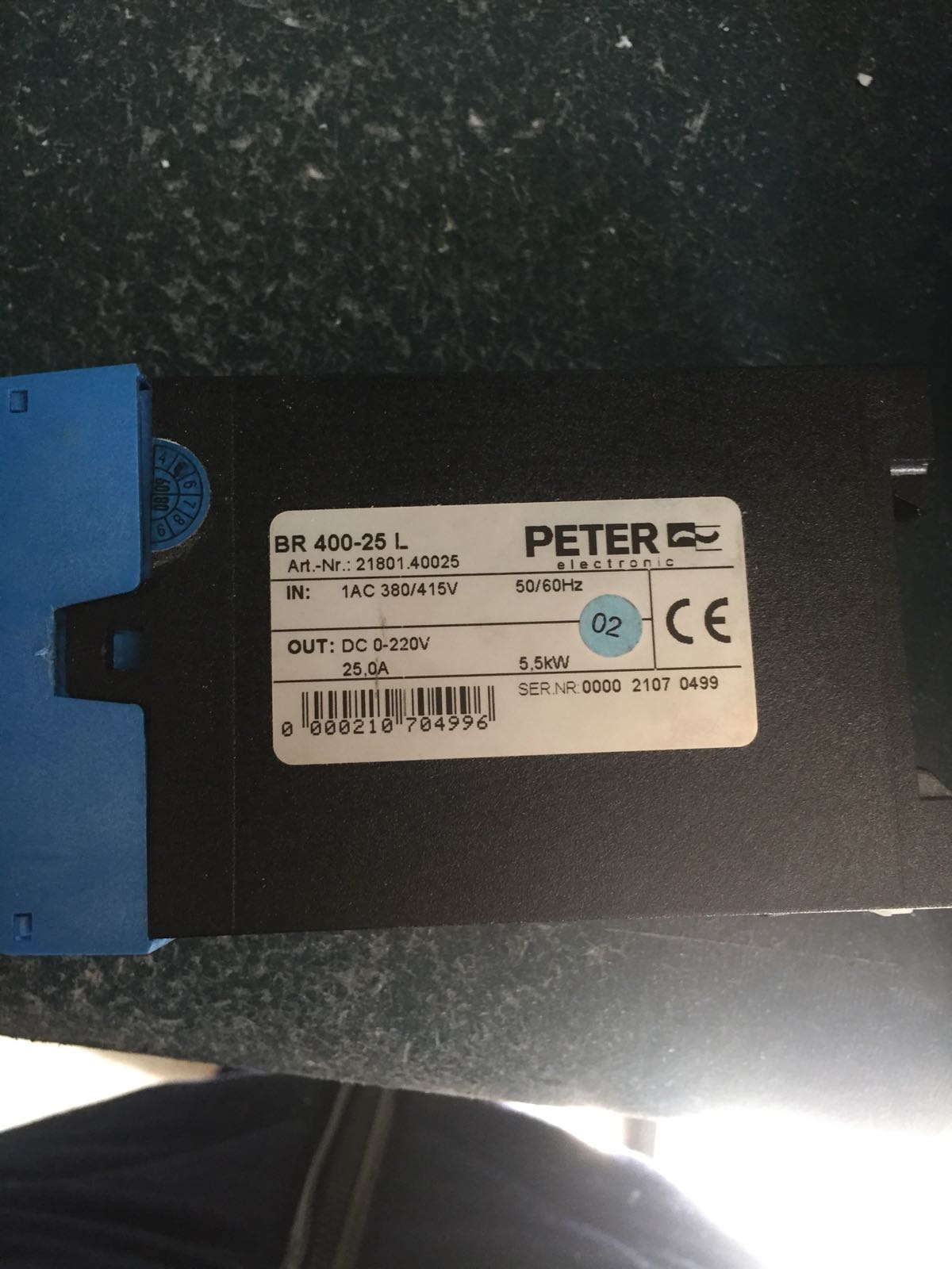 21801.40025  replaced by 2B200.40025 