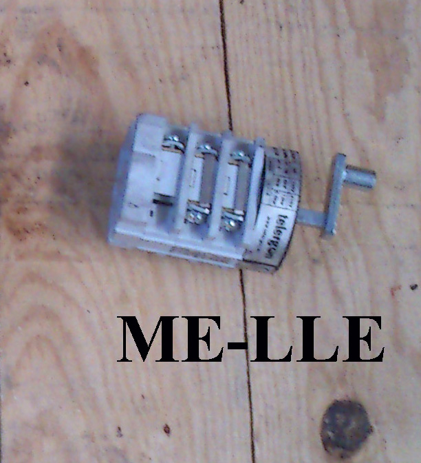 ME-LLE Llave inversora/ Swich 20 Amps.