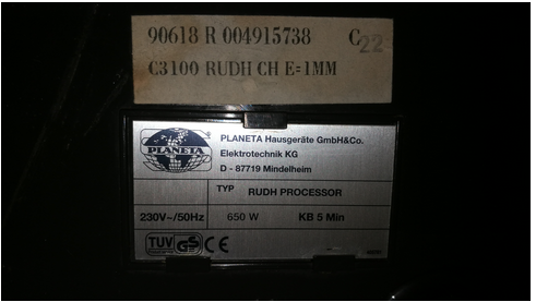 condenser for RUDH 90618 R 004915738 