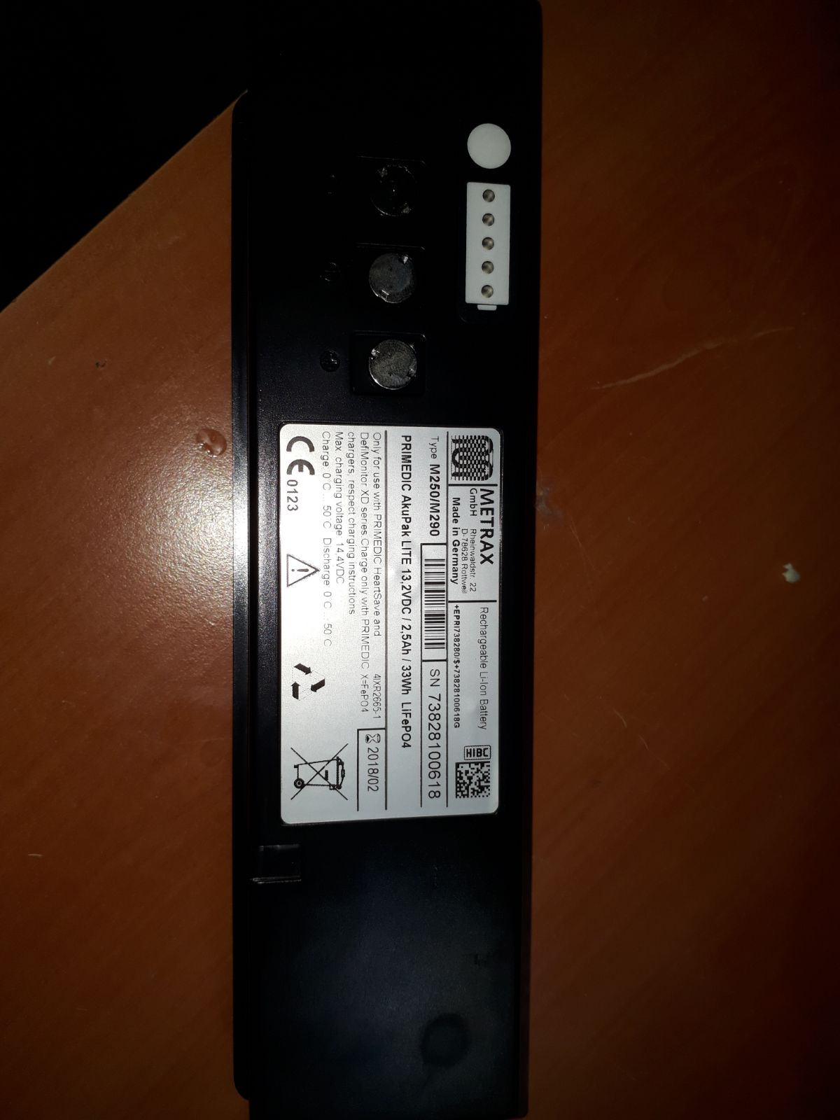 M250-M290 Seri N:73828100618 