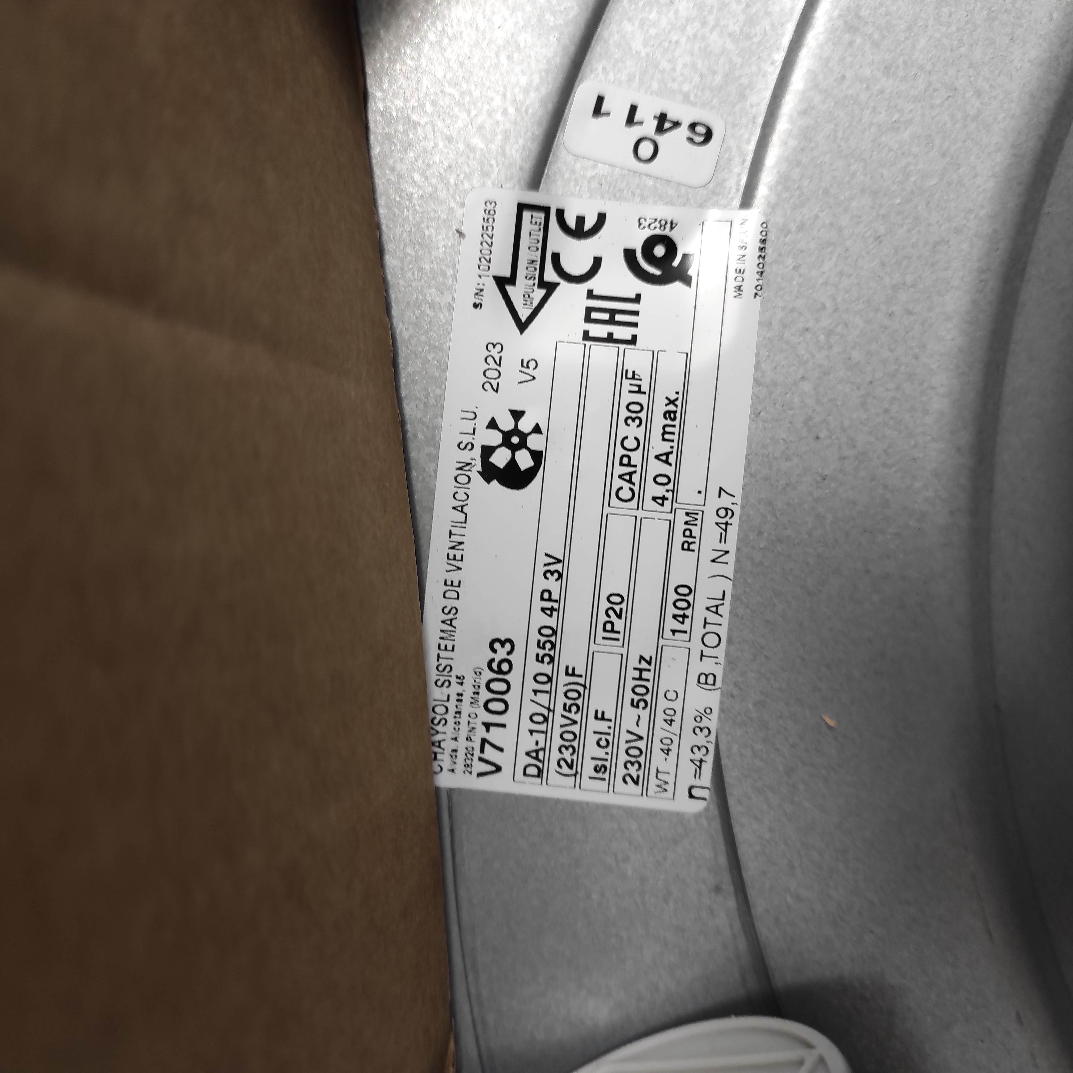 V710063 (10/10 550 W3V)