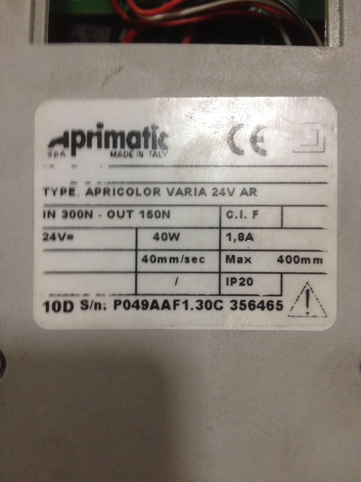 Apricolor Varia 24V AR