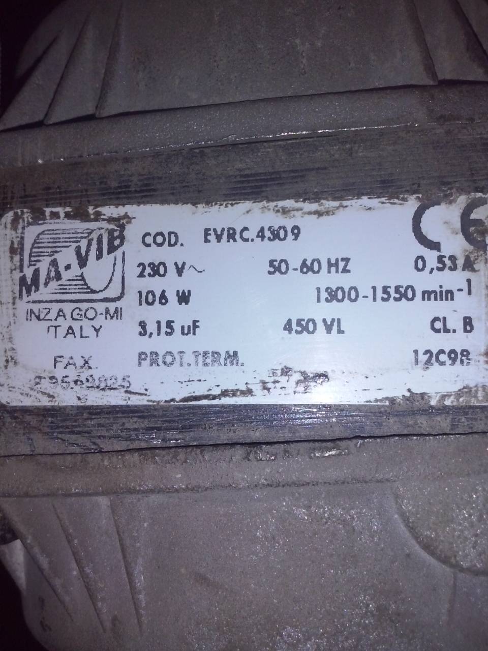 Code: EVRC.4309 REPLACED BY ER4L330SA.002 
