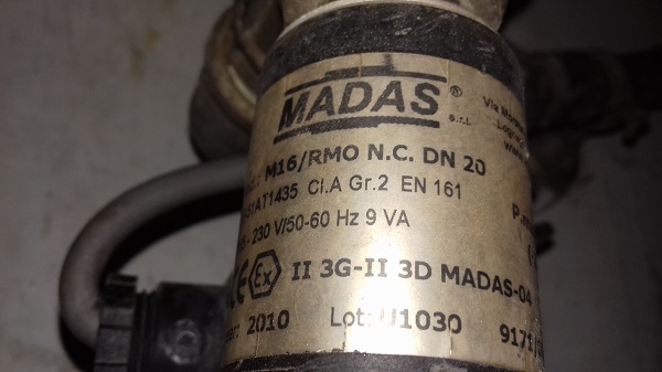 M16/RMO N.C. DN 20