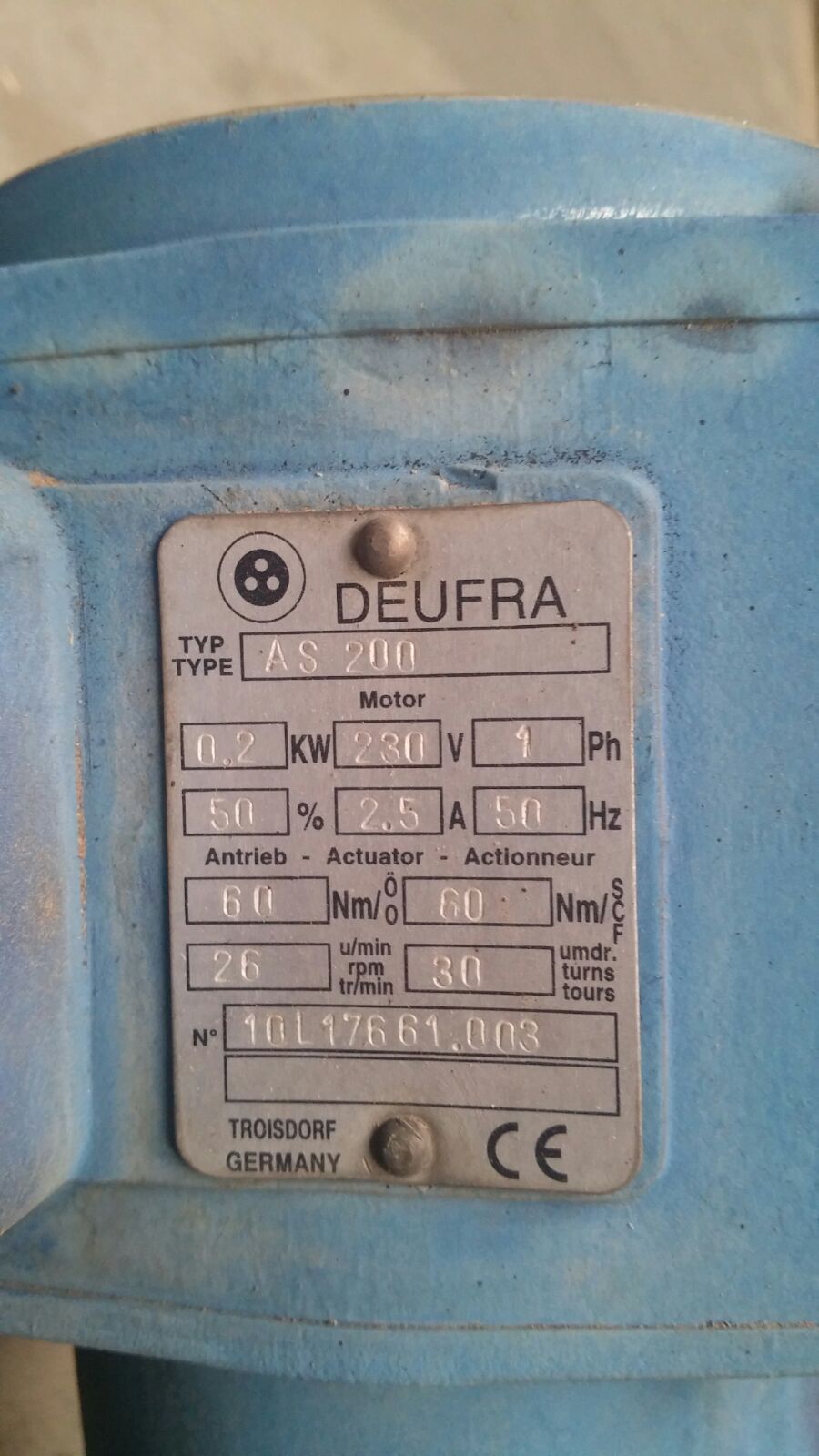 AS 200 obsolete, replaced by BCD0010597 