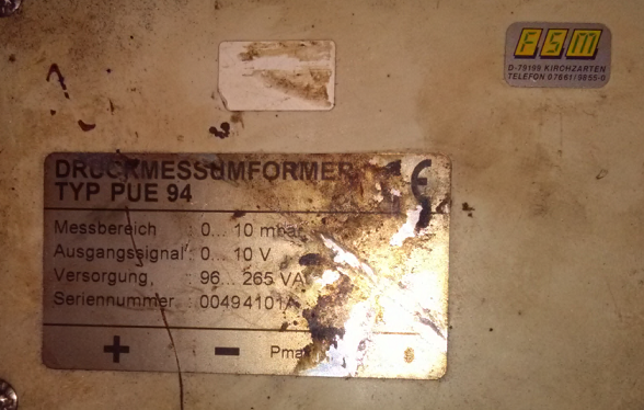 PUE 94 SN:00494101A (OEM) - ALTERNATIVE - 70307101