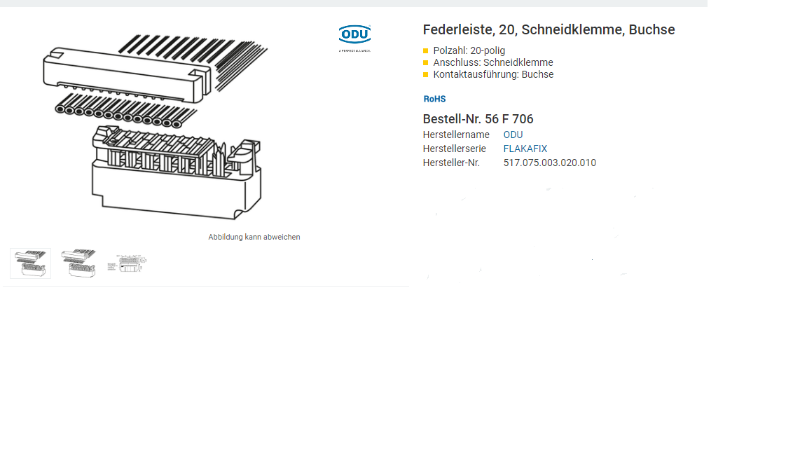 517.075.003.020.010 (1 box = 60 pcs) 