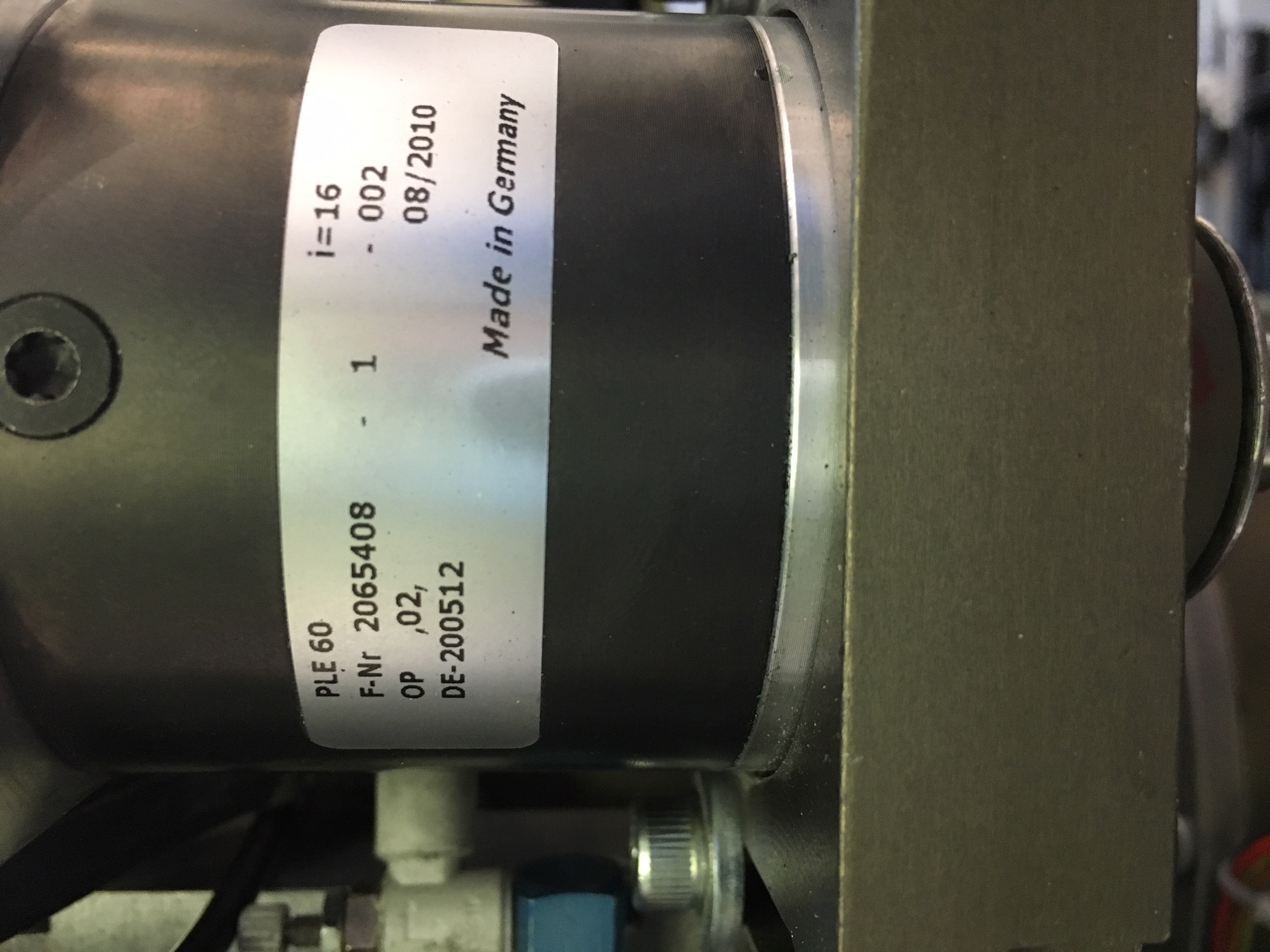 PLE060-016-SSSA3AC-E9/23/40/63/B5/M4 