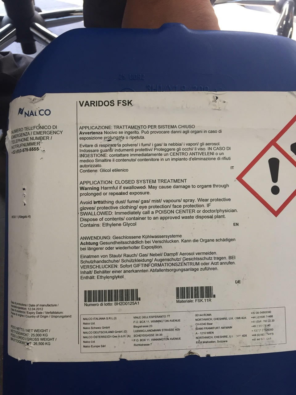 CW-143.11R - VARIDOS FSK (25 kg tube) 