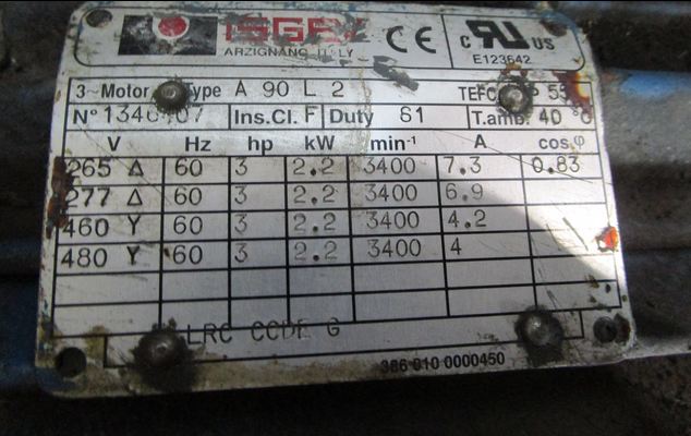 A90L2 (OEM for Lowara) 