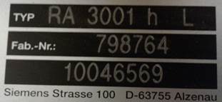 RA 3001 h L 
