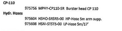 CP-110 (975756,975604,975608) 