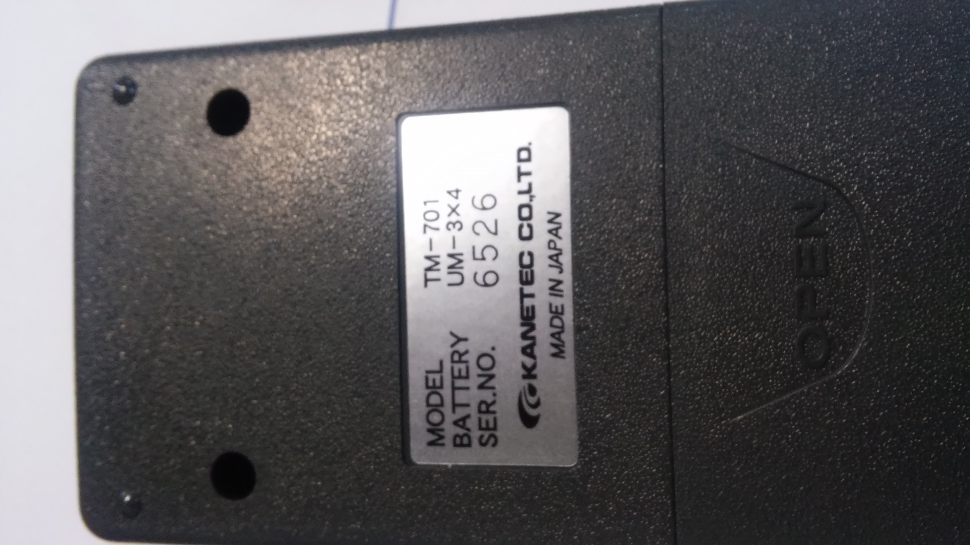 TM-701 obsolete, replacement (model name) TM-801 
