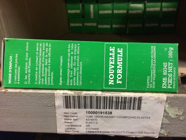 Item Code 10000191538 not longer availible in tubes , alternative 437448E ( in cans) 