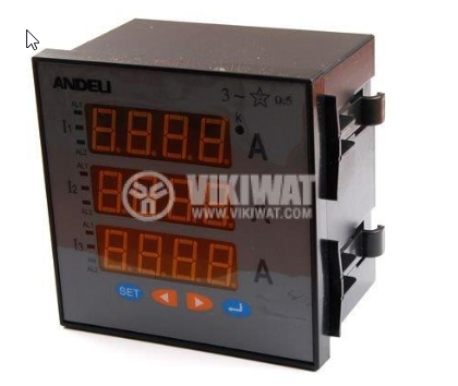 amptermeter 96x96 for panel mounting  