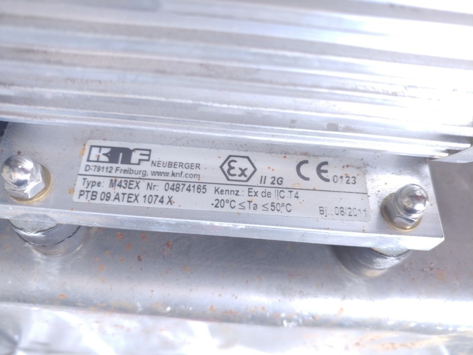 Type: M43EX Nr: 04874165 (PTB 09 ATEX 1074 X)