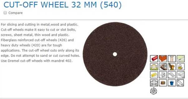 2615054032  Type SC540 ( 5pcs. per package) 