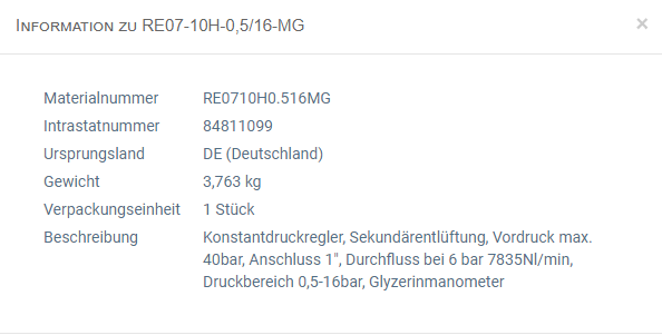 RE07-10H-0,5/16-MG 