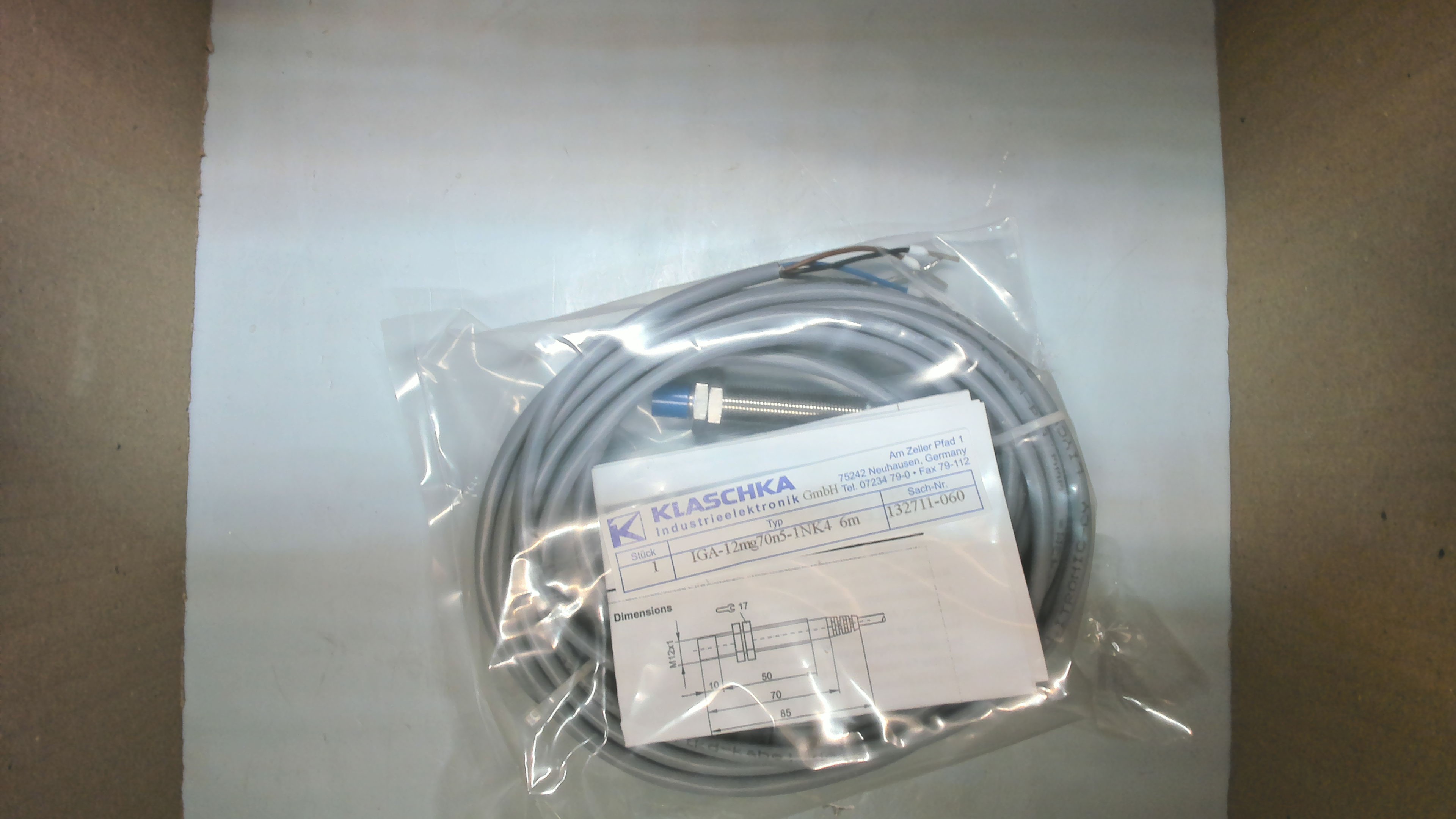 P/N: 132711-060, Type: IGA-12mg70n5-1NK4 6m