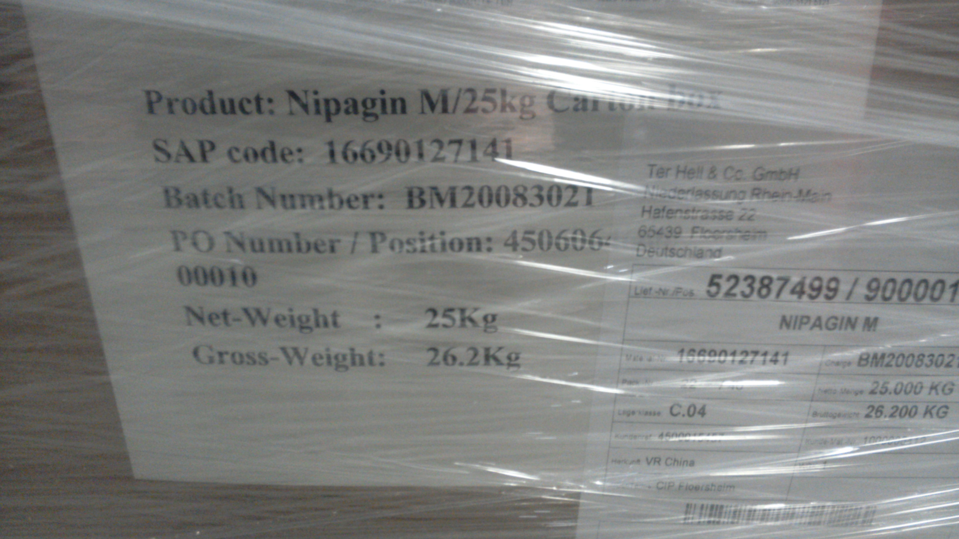 NIPAGIN M (p)