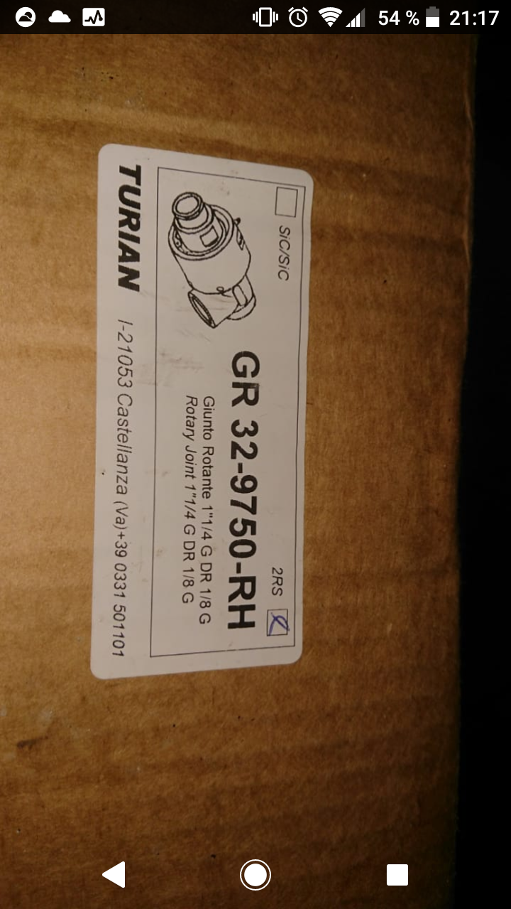 Mechanical seal for GR 32-9750-RH 