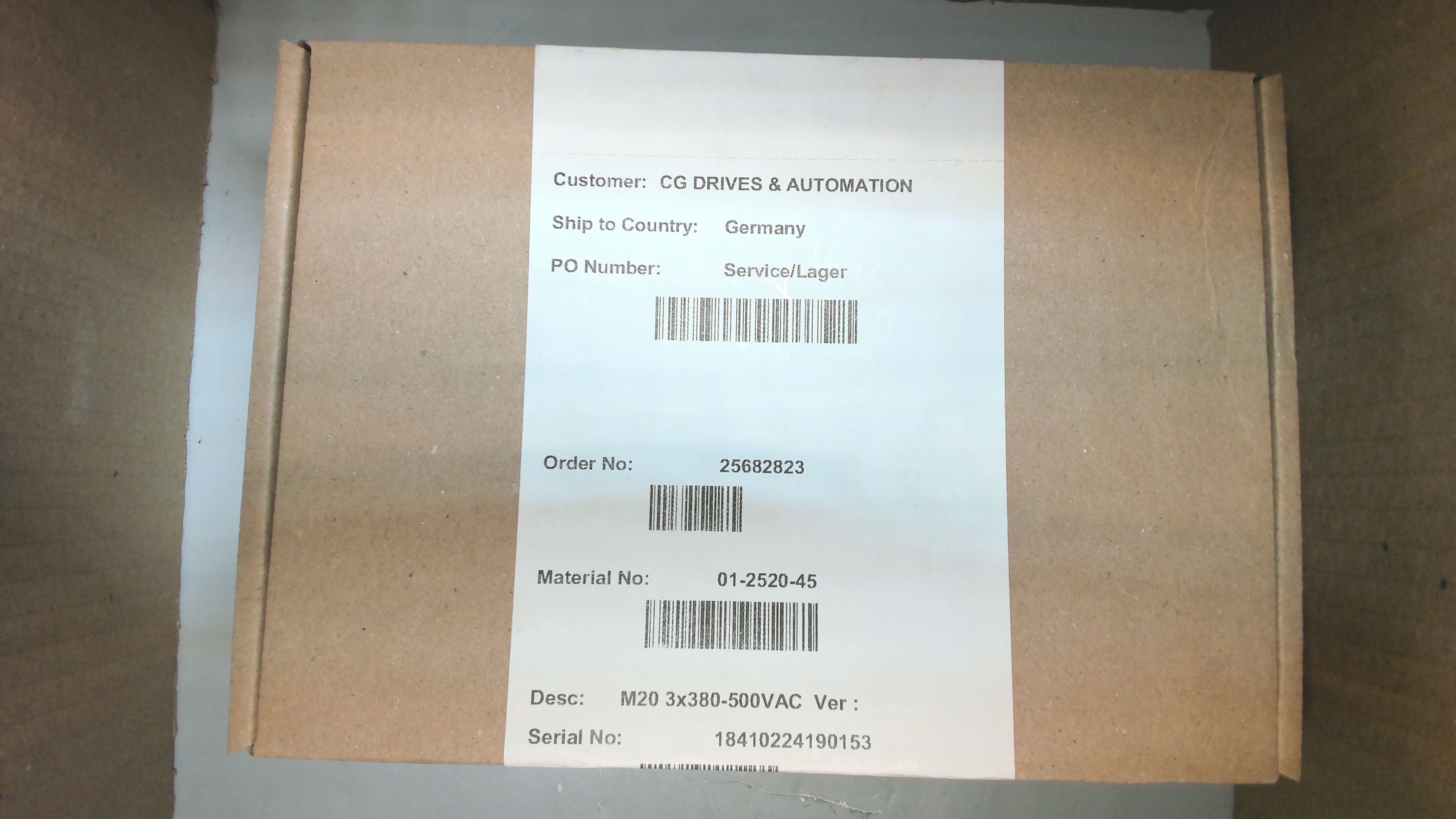 M20 3x380-500V (01- 2520-45)