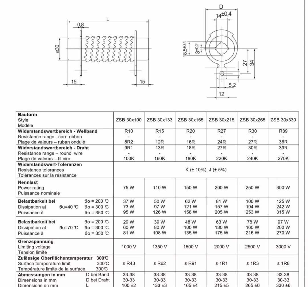 ZSB 30x133 NI 10R 