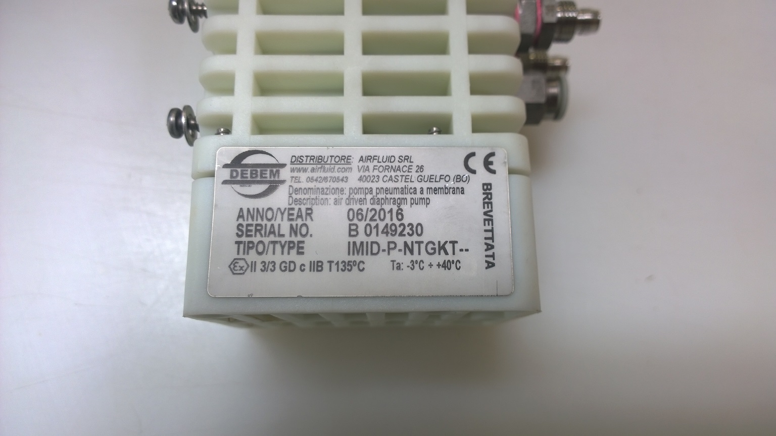 800.005 PP (PNTGRT) Type JP-800.5 PP ¼"
