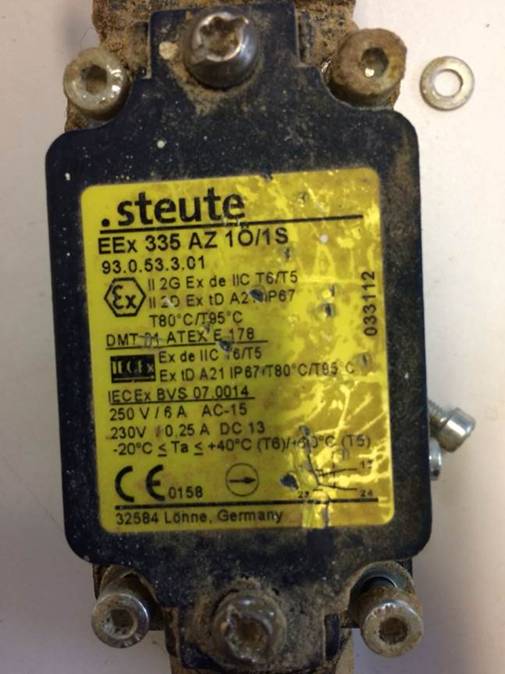 EEx 335 AZ 1O/1S no longer available, replaced by Ex ES 98 ST-11