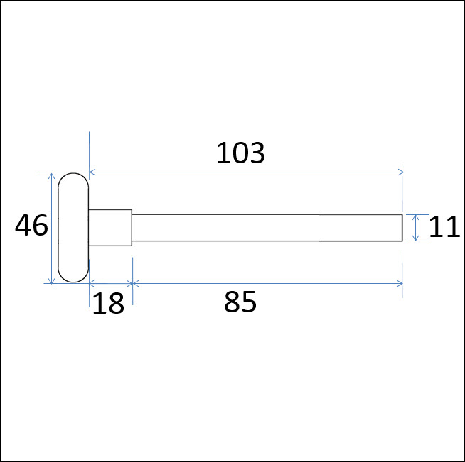 D=46 L=103 d=11 Service